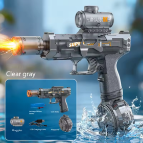 Pistola de agua con LED ultra potente