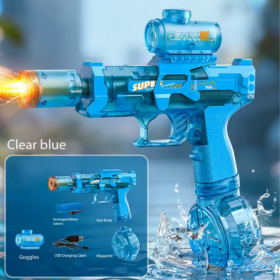 Pistola de agua con LED ultra potente